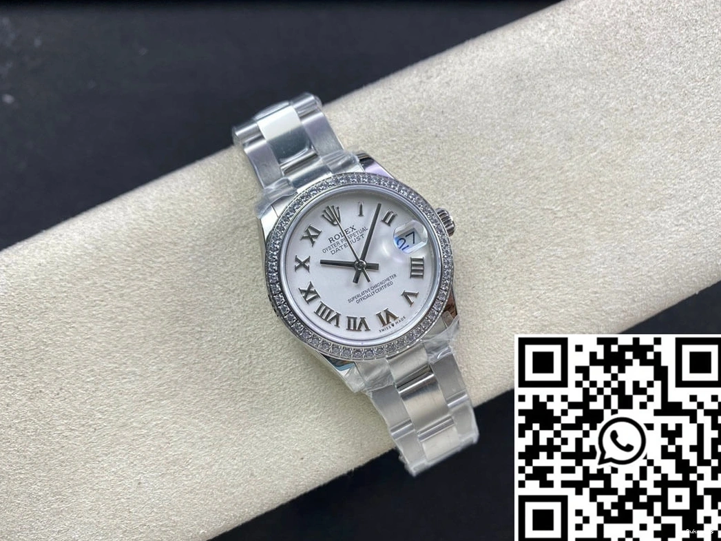 31MM Rolex EW M278384RBR-0013 Diamond Bezel Datejust Factory 0130